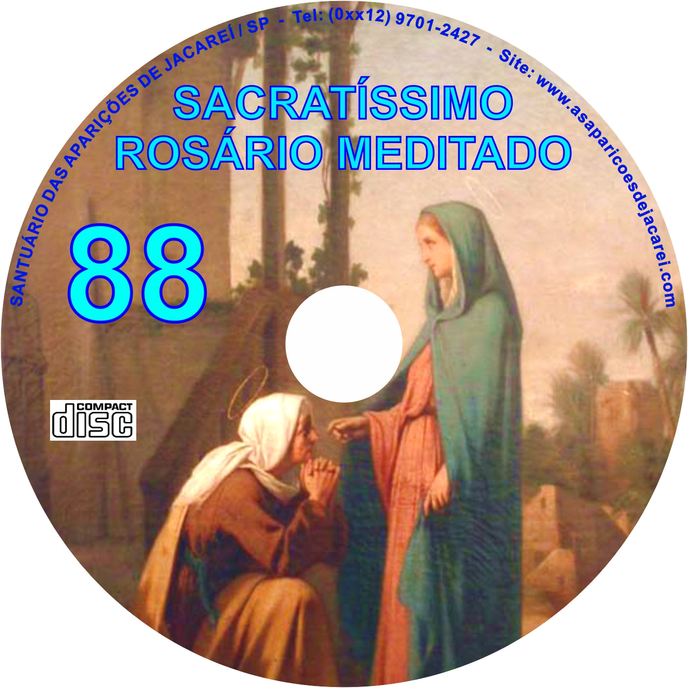 CD Rosário Meditado 088 CD Rosário Meditado 088